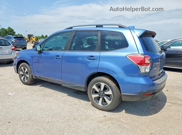 JF2SJAEC9JH430175 2018 SUBARU FORESTER Blue უკანა მარცხენა