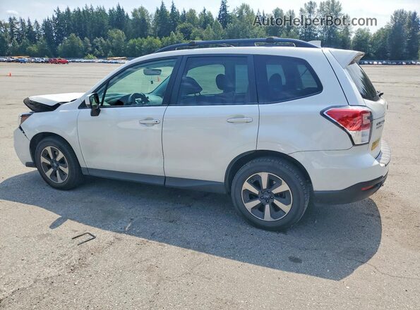 JF2SJAECXJH424319 2018 SUBARU FORESTER Белый Задняя левая четверть
