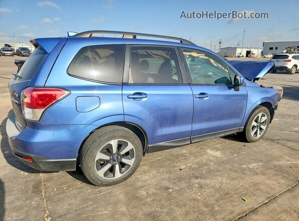 JF2SJAECXJH449561 2018 SUBARU FORESTER Blue Հետևի աջ