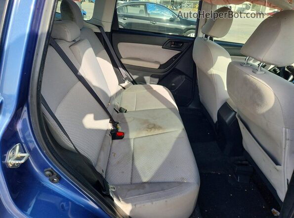 JF2SJAECXJH449561 2018 SUBARU FORESTER Blue Սալոնի հետևի տեսք