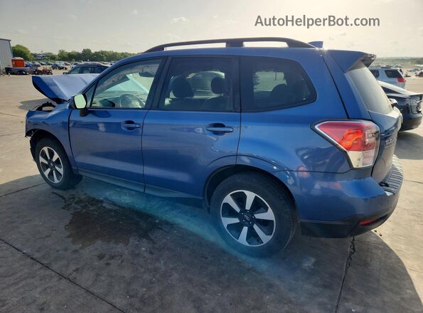 JF2SJAECXJH449561 2018 SUBARU FORESTER Blue Հետևի ձախ