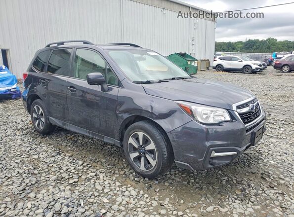 JF2SJAECXJH572812 2018 SUBARU FORESTER Угольный Передняя правая четверть