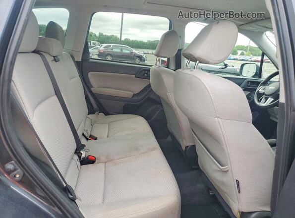 JF2SJAECXJH572812 2018 SUBARU FORESTER Угольный Вид задних сидений