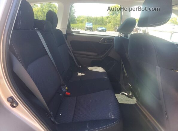 JF2SJAFC0GH522640 2016 SUBARU FORESTER Tan Widok wnętrza z tyłu