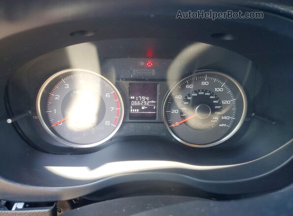 JF2SJAFC0GH522640 2016 SUBARU FORESTER Tan Widok zestawu wskaźników