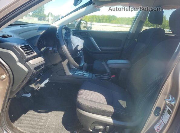 JF2SJAFC0GH522640 2016 SUBARU FORESTER Tan Widok wnętrza z przodu