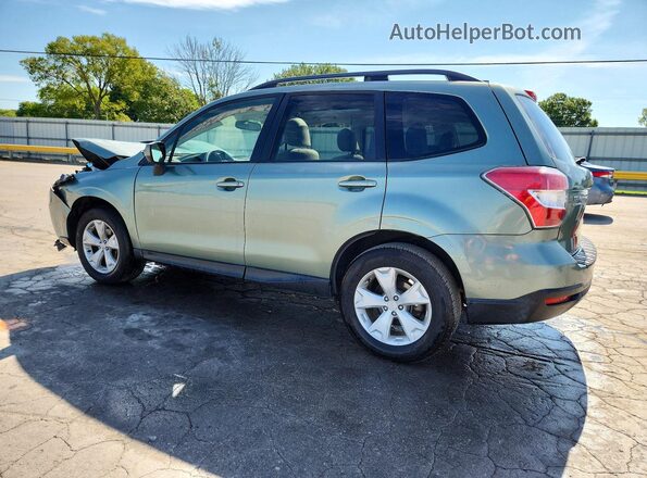 JF2SJAFC3GH458920 2016 SUBARU FORESTER Green Rear left