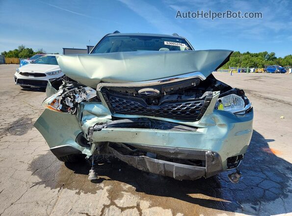 JF2SJAFC3GH458920 2016 SUBARU FORESTER Green Front view