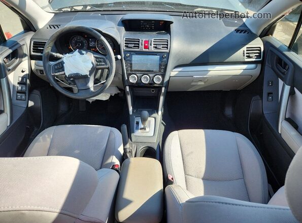 JF2SJAFC3GH458920 2016 SUBARU FORESTER Green Dashboard view