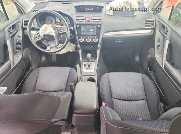 JF2SJAFC3GH472879 2016 SUBARU FORESTER Серебряный Вид панели приборов