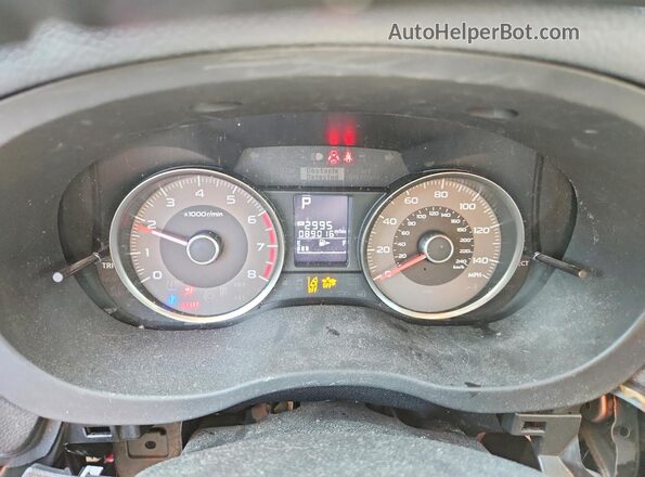 JF2SJAFC3GH472879 2016 SUBARU FORESTER Серебряный Вид щитка приборов