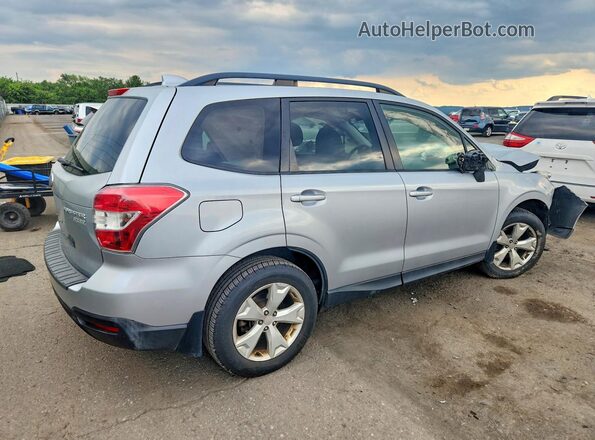 JF2SJAFC3GH472879 2016 SUBARU FORESTER Серебряный Задняя правая четверть