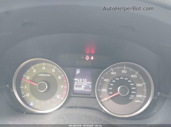JF2SJAFC7GH531920 2016 SUBARU FORESTER Gray Вид задніх сидінь