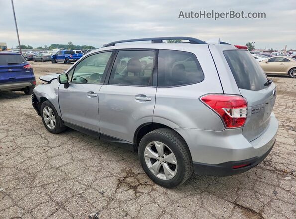 JF2SJAFC7GH559846 2016 SUBARU FORESTER Silver Trasero izquierdo