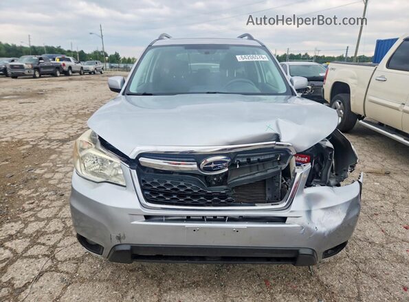 JF2SJAFC7GH559846 2016 SUBARU FORESTER Silver Vista frontal