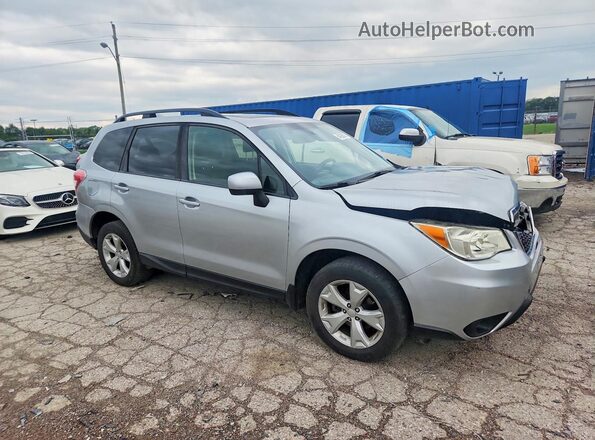 JF2SJAFC7GH559846 2016 SUBARU FORESTER Silver Delantero derecho