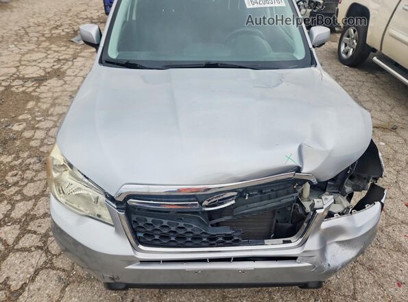 JF2SJAFC7GH559846 2016 SUBARU FORESTER Silver Vista del compartimento del motor