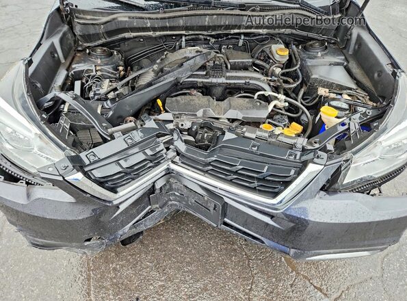 JF2SJAGC0HH495987 2017 SUBARU FORESTER Gray ძრავის განყოფილების ხედი
