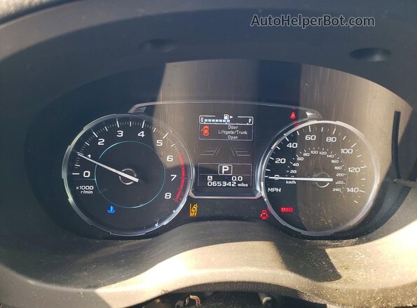 JF2SJAGC0HH543200 2017 SUBARU FORESTER Silver Սարքավորումների վահանակի տեսք
