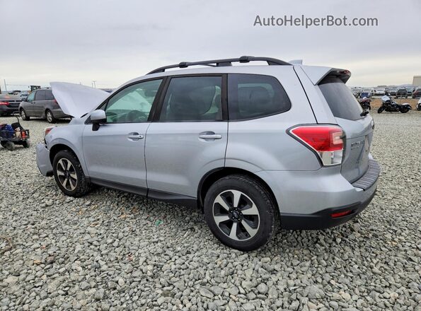 JF2SJAGC0JH459108 2018 SUBARU FORESTER Silver Rear left