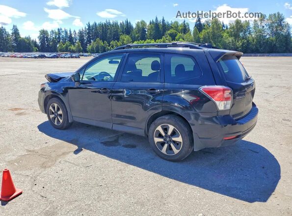 JF2SJAGC0JH544921 2018 SUBARU FORESTER Черный Задняя левая четверть