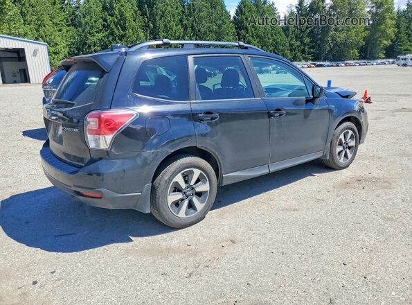 JF2SJAGC0JH544921 2018 SUBARU FORESTER Черный Задняя правая четверть