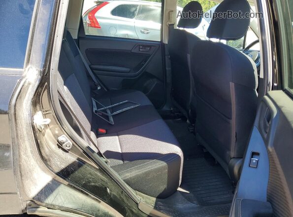 JF2SJAGC0JH544921 2018 SUBARU FORESTER Черный Вид задней части салона