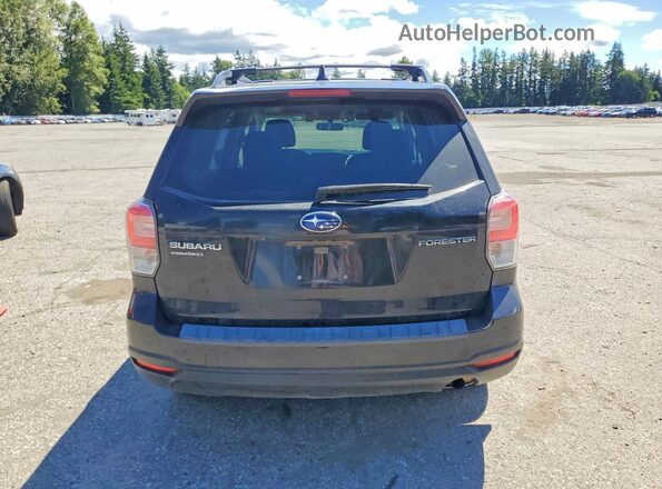 JF2SJAGC0JH544921 2018 SUBARU FORESTER Черный Вид сзади