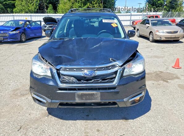 JF2SJAGC0JH544921 2018 SUBARU FORESTER Черный Вид спереди