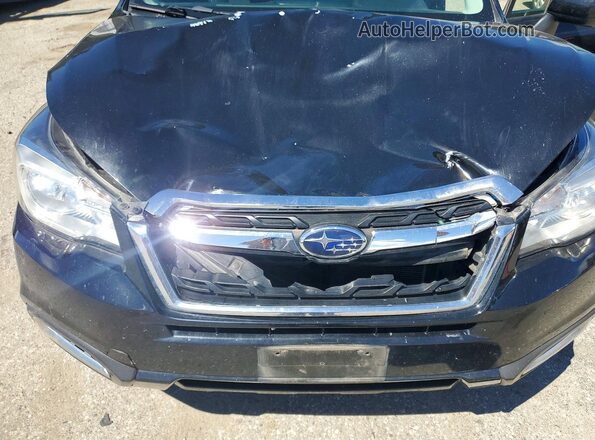JF2SJAGC0JH544921 2018 SUBARU FORESTER Черный Вид подкапотного пространства