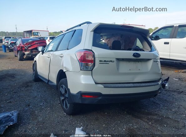 JF2SJAGC1JH613406 2018 SUBARU FORESTER White Tył lewy