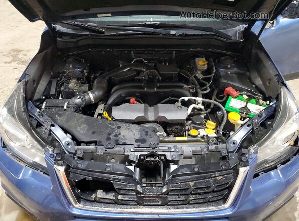 JF2SJAGC2HH490032 2017 SUBARU FORESTER Blue Շարժիչի բաժամունքի տեսք