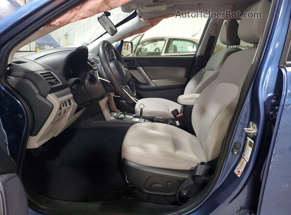 JF2SJAGC2HH490032 2017 SUBARU FORESTER Blue Սալոնի դիմացի տեսք