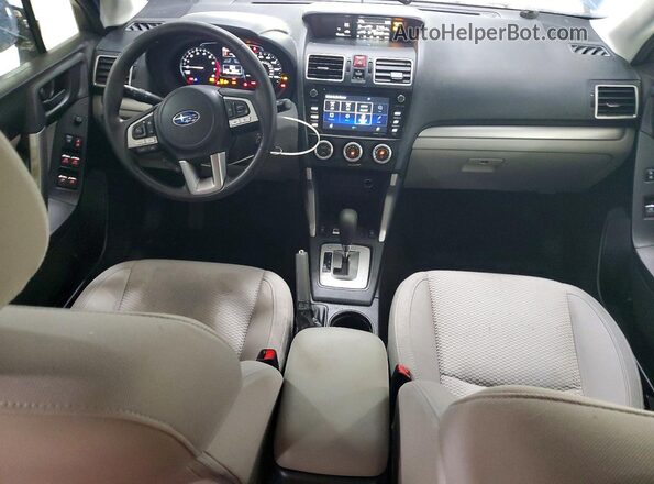 JF2SJAGC2HH490032 2017 SUBARU FORESTER Blue Առջևի վահանակի տեսք
