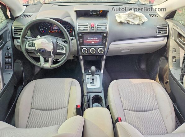 JF2SJAGC2HH805587 2017 SUBARU FORESTER Burgundy Vista del salpicadero