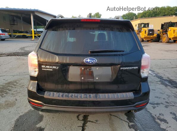 JF2SJAGC2JH562580 2018 SUBARU FORESTER Black Rear view
