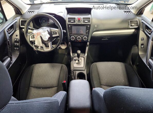 JF2SJAGC3HH420281 2017 SUBARU FORESTER Black Widok deski rozdzielczej