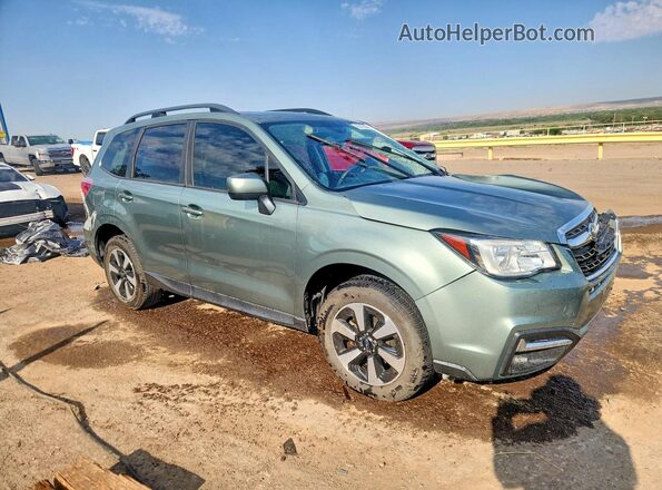 JF2SJAGC4HH545211 2017 SUBARU FORESTER Green Delantero derecho