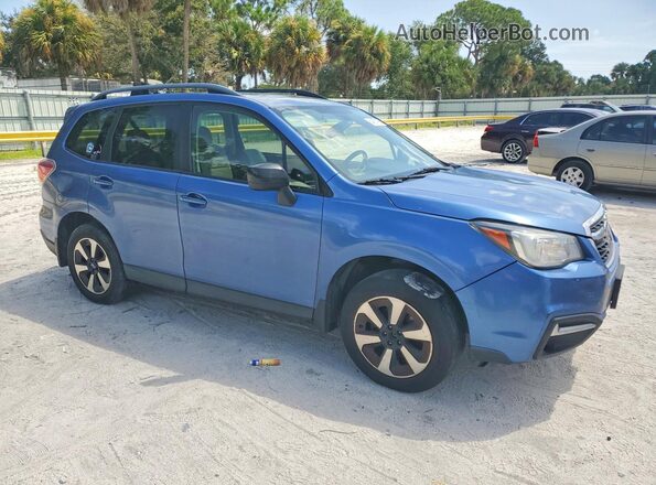 JF2SJAGC4JH471729 2018 SUBARU FORESTER Blue წინა მარჯვენა