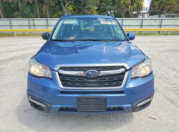 JF2SJAGC4JH471729 2018 SUBARU FORESTER Blue წინა ხედი