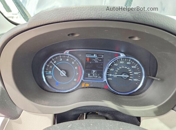 JF2SJAGC4JH581650 2018 SUBARU FORESTER Угольный Вид щитка приборов