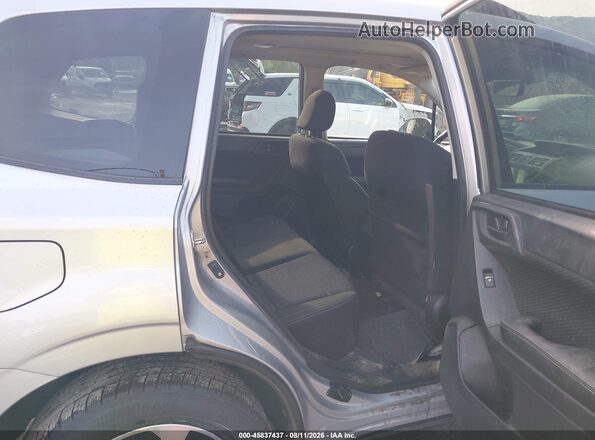JF2SJAGC5HH587421 2017 SUBARU FORESTER Silver VIN sticker view