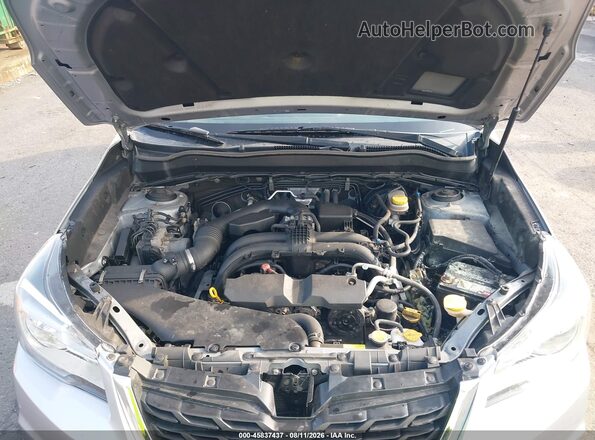 JF2SJAGC5HH587421 2017 SUBARU FORESTER Silver Rear view