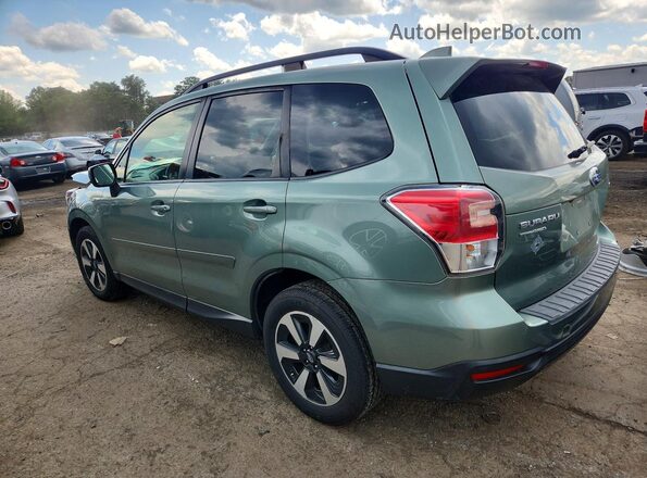 JF2SJAGC5HH596023 2017 SUBARU FORESTER Green უკანა მარცხენა