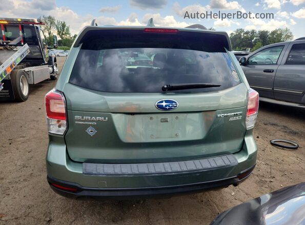 JF2SJAGC5HH596023 2017 SUBARU FORESTER Green უკანა ხედი