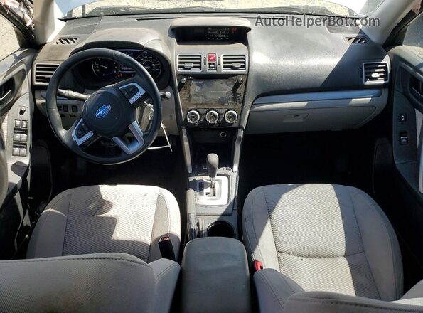 JF2SJAGC5JH415220 2018 SUBARU FORESTER Silver Vista del salpicadero