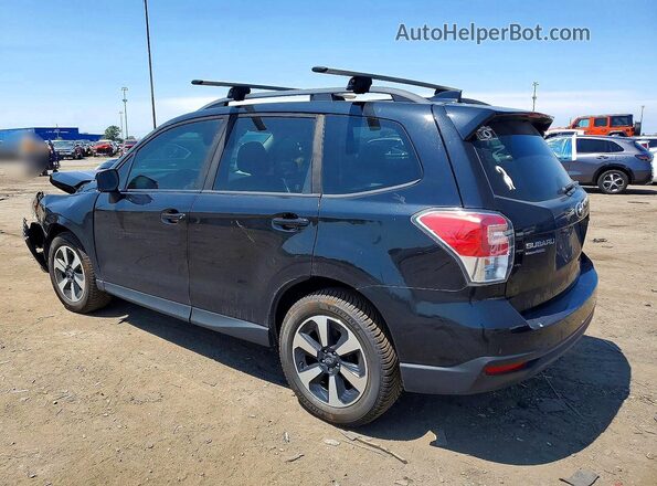 JF2SJAGC5JH551699 2018 SUBARU FORESTER Black Trasero izquierdo