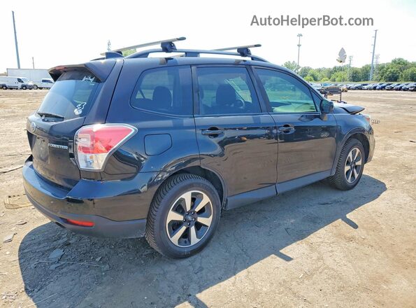 JF2SJAGC5JH551699 2018 SUBARU FORESTER Black Trasero derecho