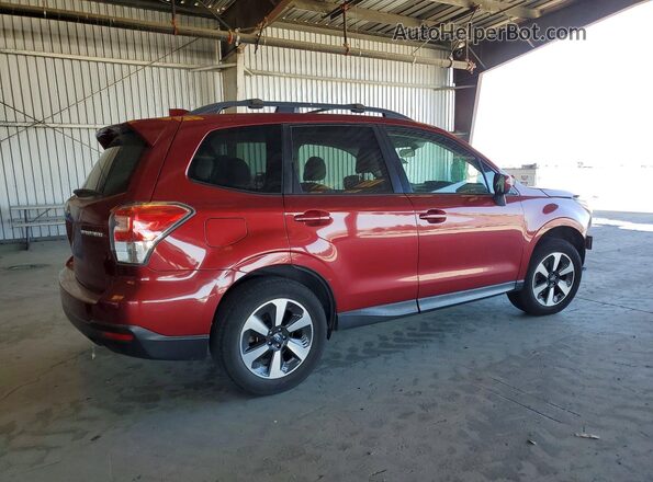 JF2SJAGC5JH583102 2018 SUBARU FORESTER Red Tył prawy
