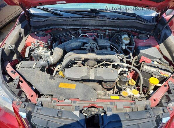 JF2SJAGC7HH495775 2017 SUBARU FORESTER Burgundy Вид підкапотного простору